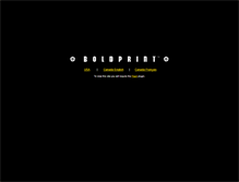 Tablet Screenshot of boldprintbooks.com